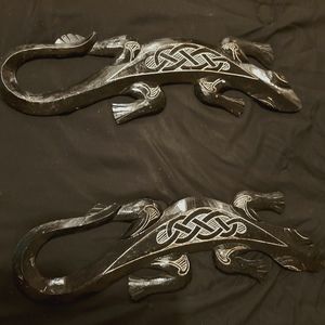 Hand Carved Wooden Wall decor